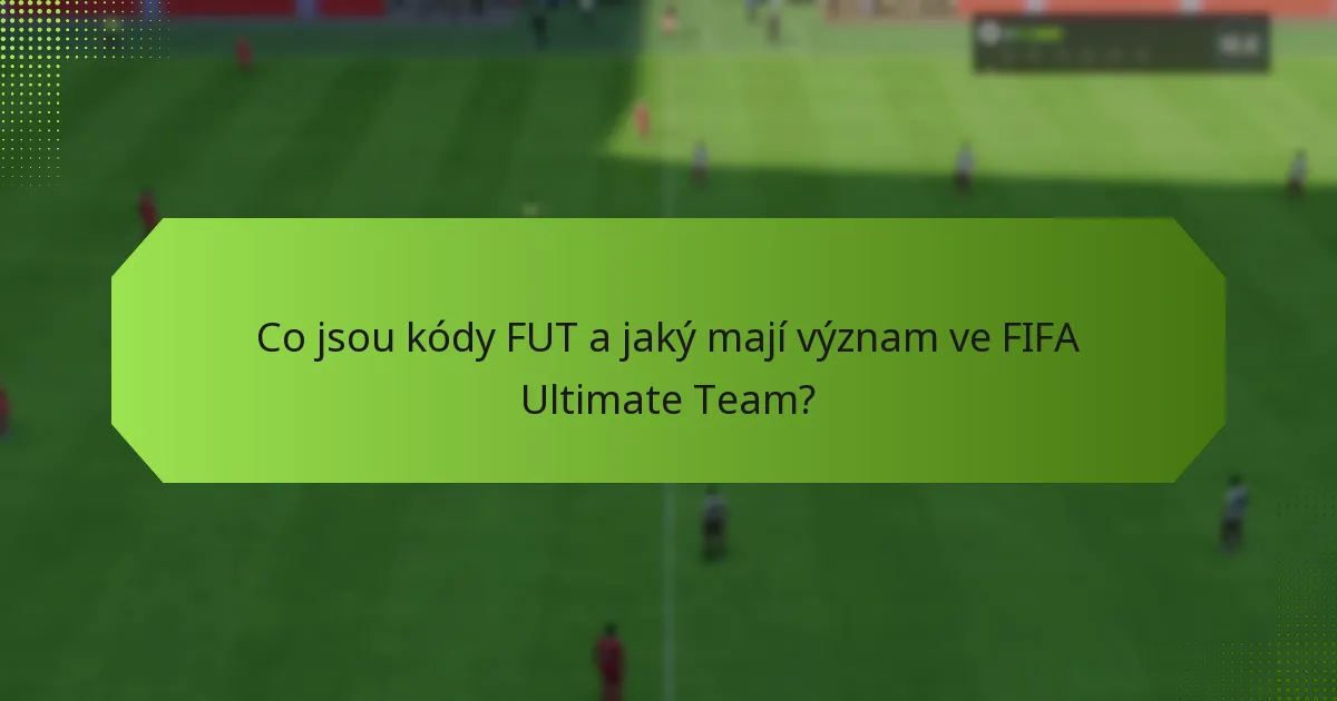 Jak mohu získat kódy FUT z akcí?
