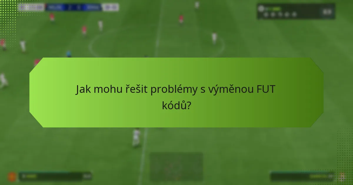 Co znamenají konkrétní chybové zprávy během výměny?