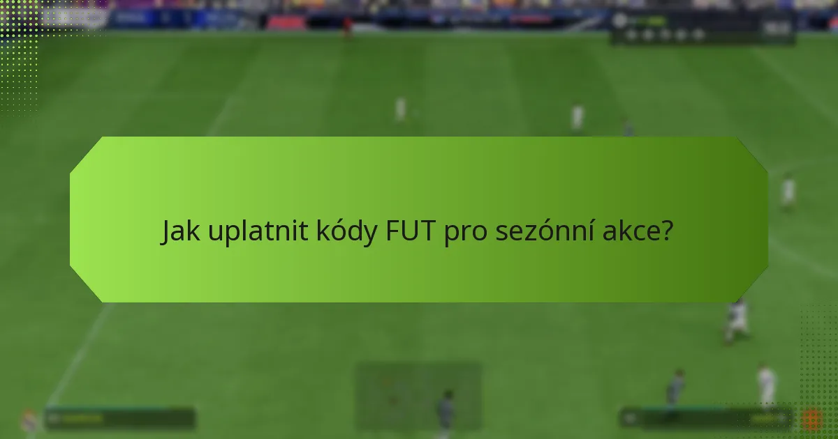 Kdy se konají sezónní akce?