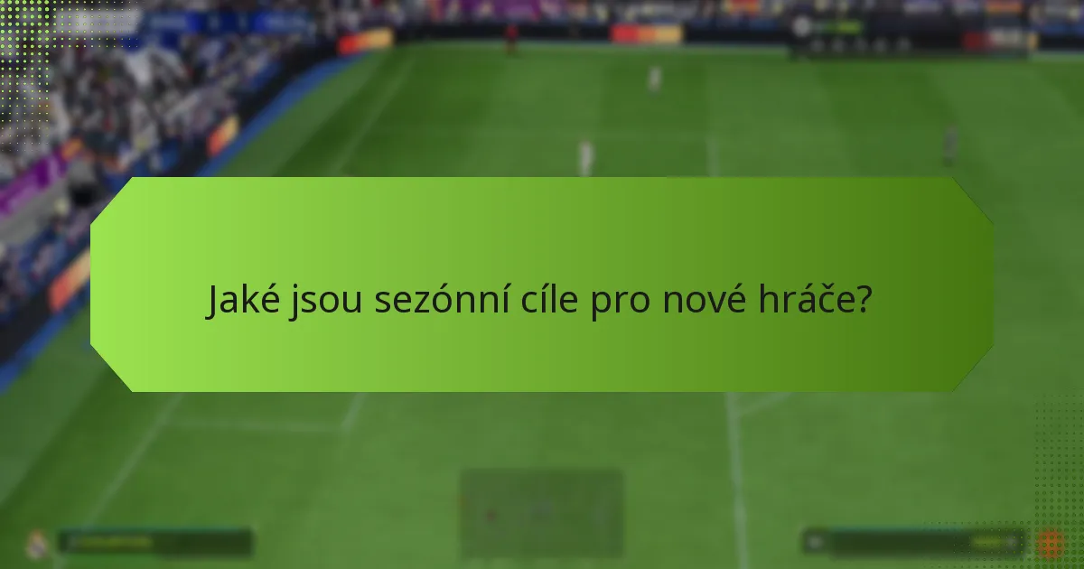 Jaké pobídky jsou nabízeny za splnění sezónních cílů?